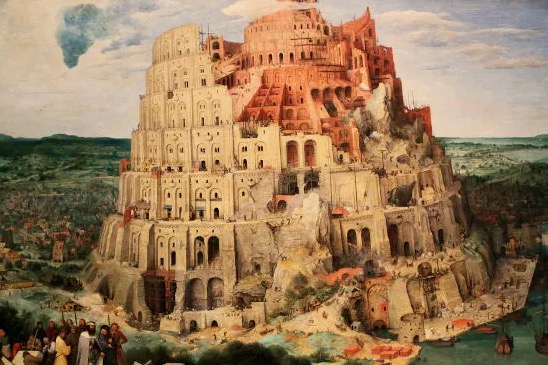 Nos escombros da Torre de Babel