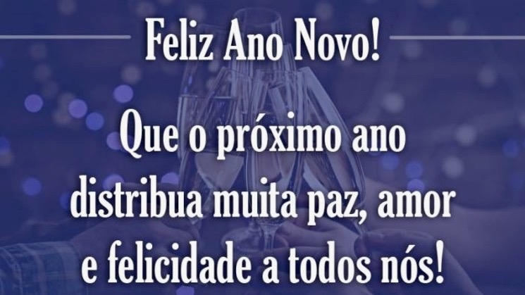 Feliz Ano Novo democracia!