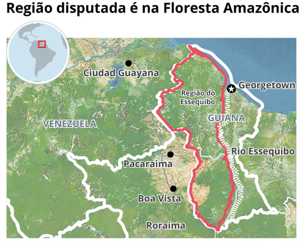 Essequibo – uma fruta amadurecida a força