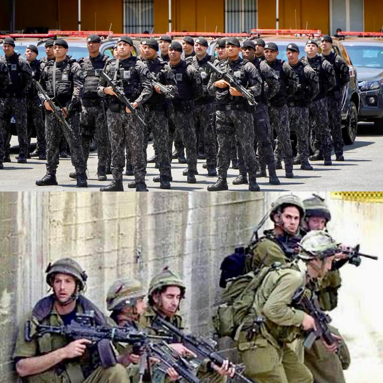 Militarización de la seguridad pública con armas de guerra de Israel