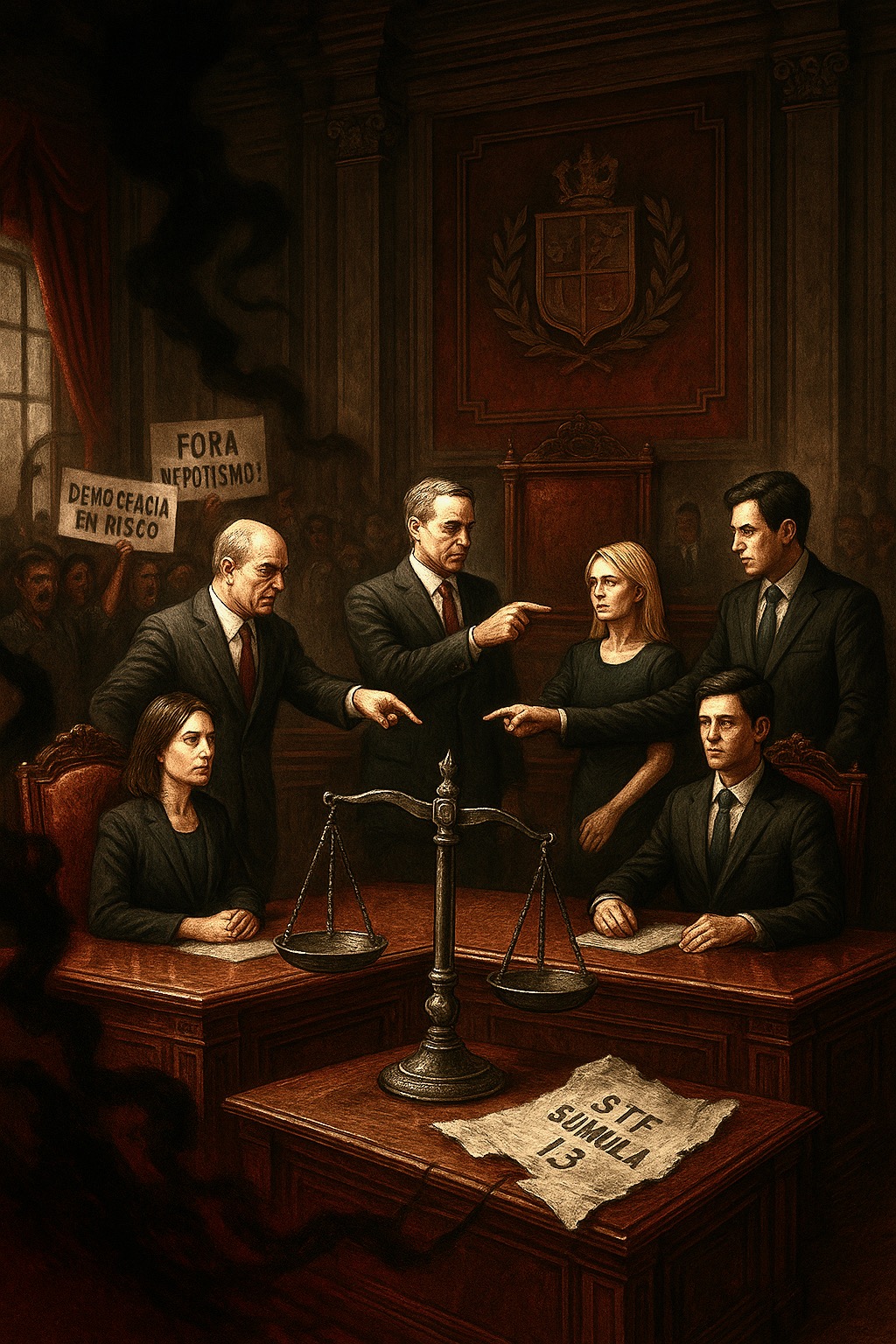 Nepotismo Eleitoral: A Vergonha que Corrói os Tribunais de Contas