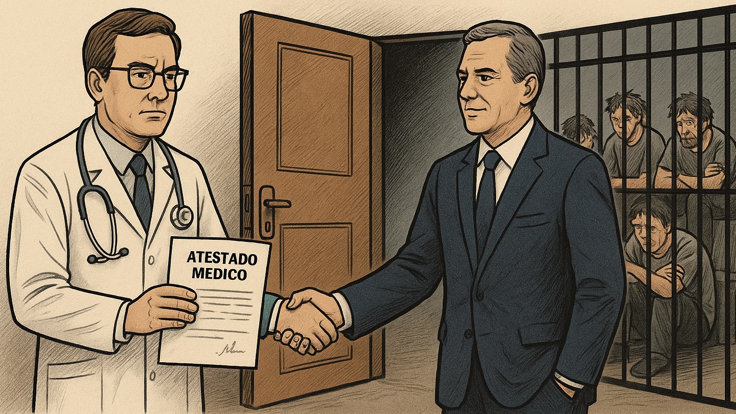 Atestados Médicos, Prisões e a Porta dos Fundos da Justiça