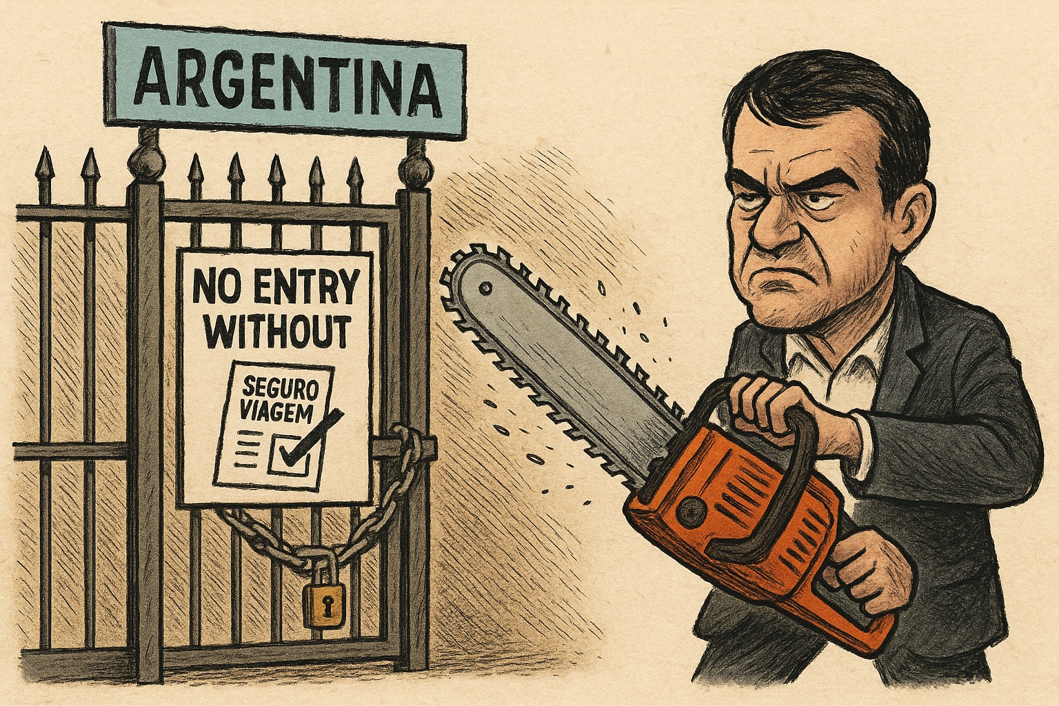 Chore por mim, Argentina