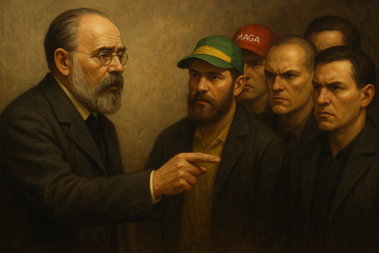 Carta aberta de Émile Zola aos senhores da infâmia – criada por Palmarí de Lucena