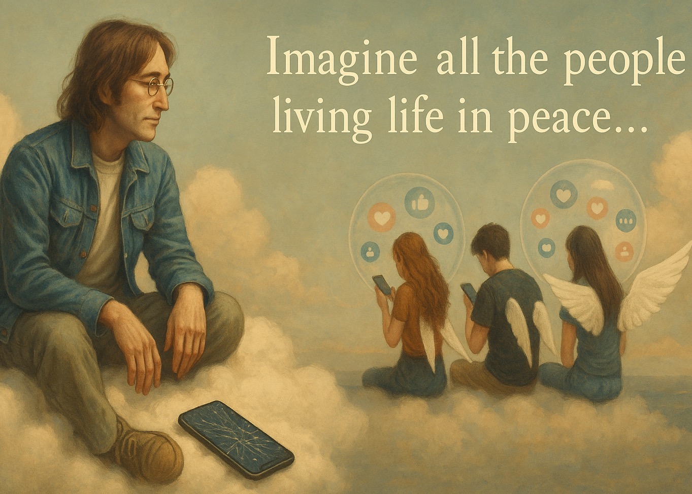 Carta Apócrifa de John Lennon aos Jovens Aprisionados nas Redes