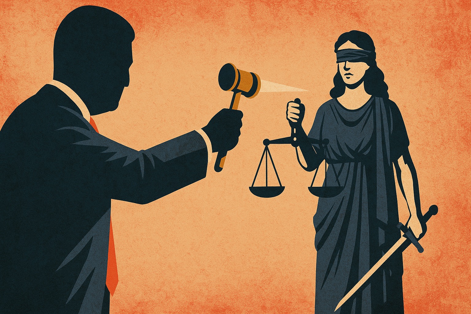 A Justiça na Mira do Poder