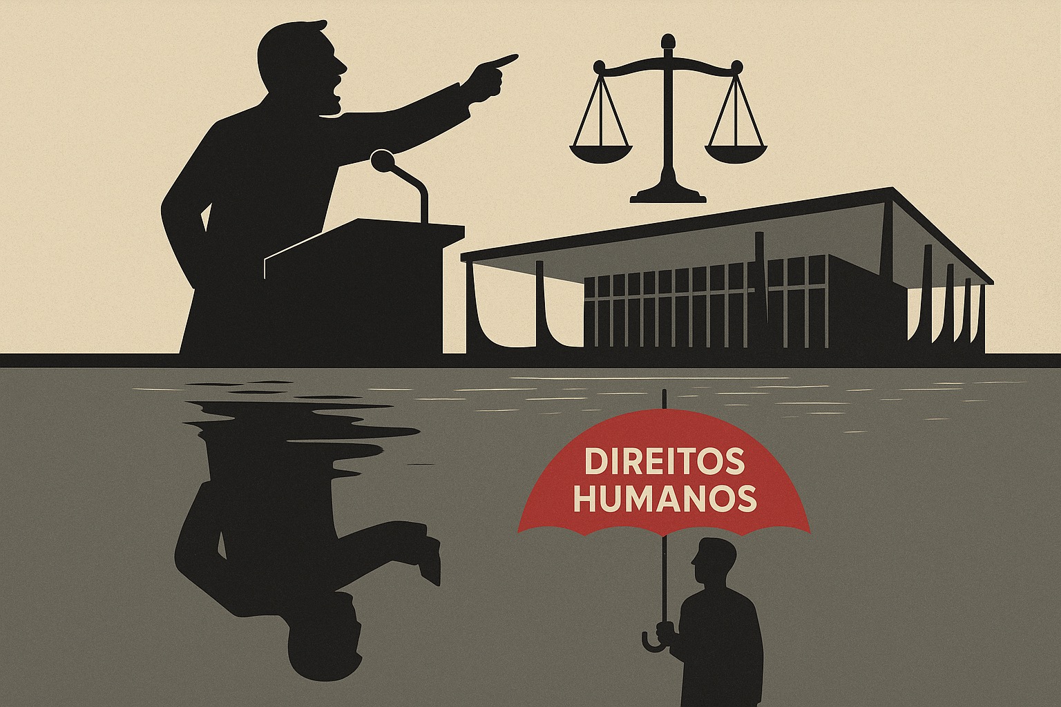 Direitos Humanos: Do Bode Expiatório ao Escudo de Luxo