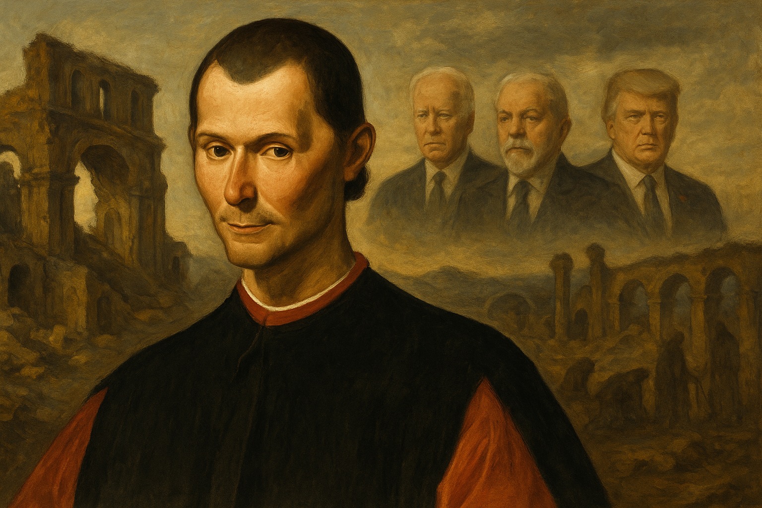 Carta apócrifa de Niccolò Machiavelli sobre a Arte da Sucessão na Democracia Moderna