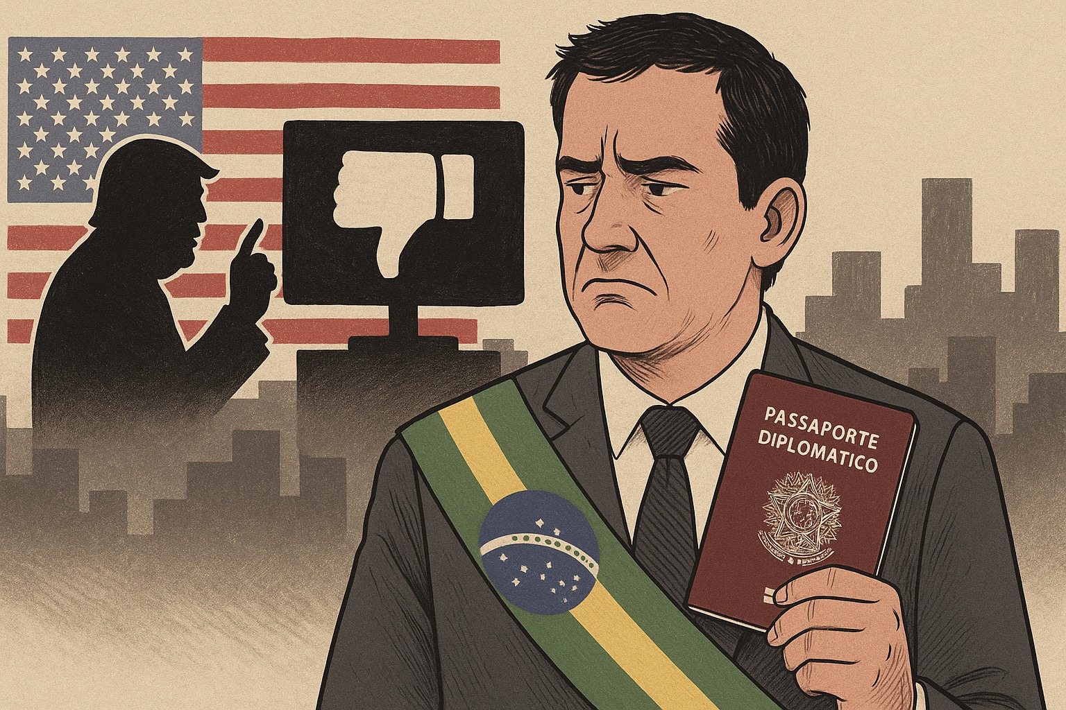 A Nova Face do Falso Patriotismo: Entre a História, a Lei e a Fuga com Passaporte Diplomático