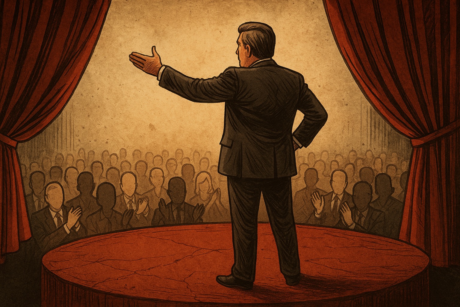 Quando a Política Vira Espetáculo: O Custo da Encenação no Poder