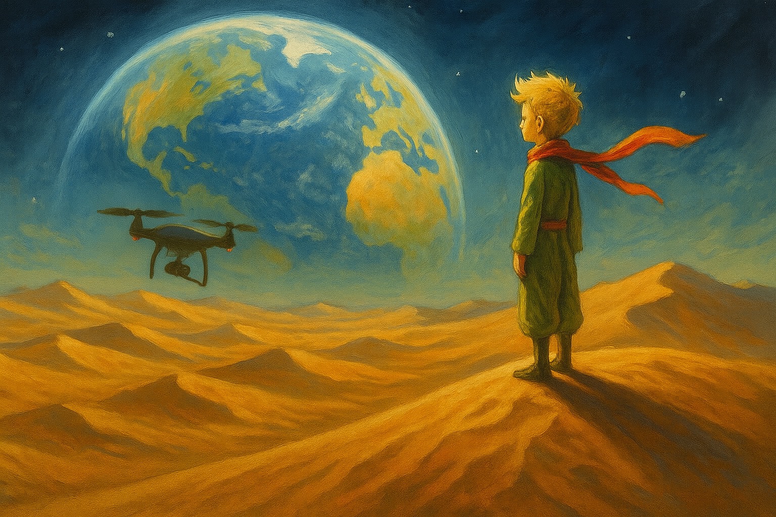 Carta Apócrifa de Antoine de Saint-Exupéry aos que ainda buscam sentido