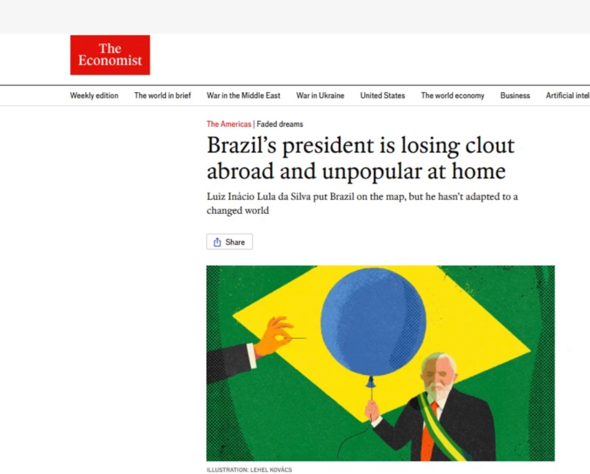 A crítica da The Economist e os reflexos no Brasil