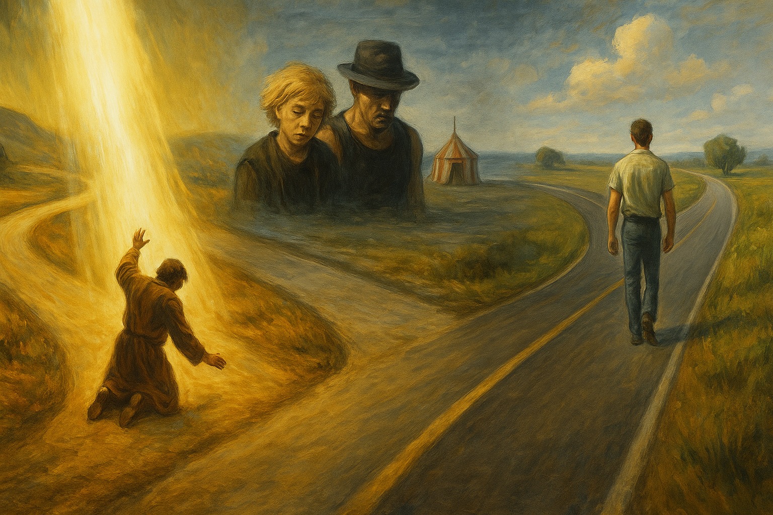 As Três Estradas: Revelação, Tragédia e Liberdade