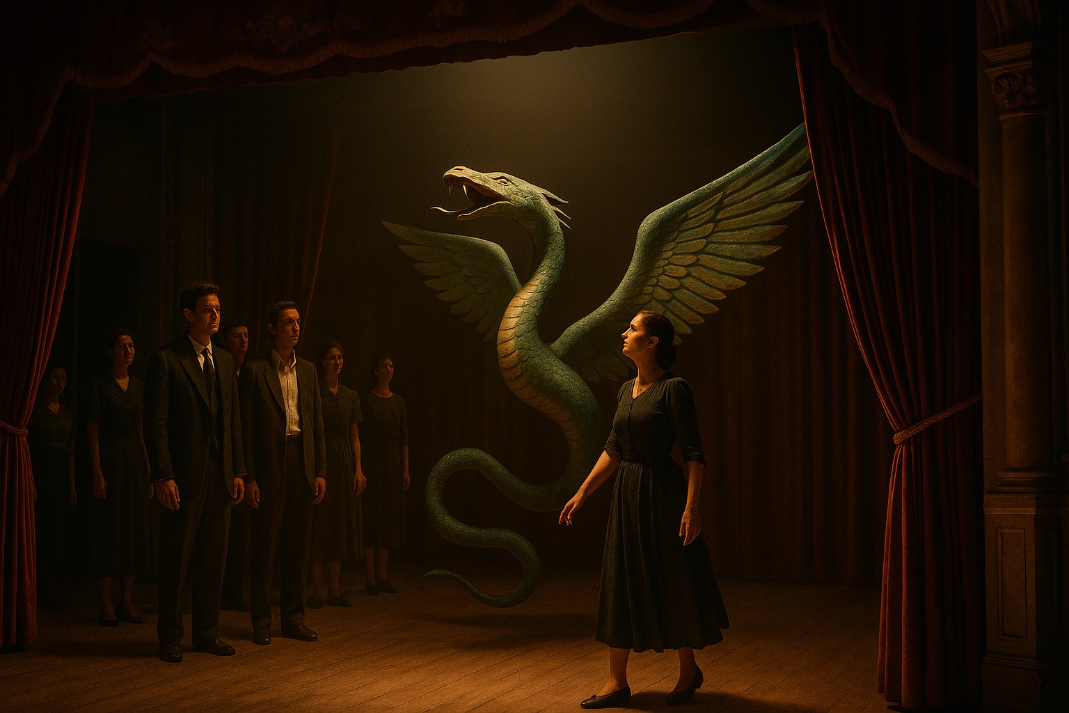 O Teatro Paraibano e o voo das serpentes aladas