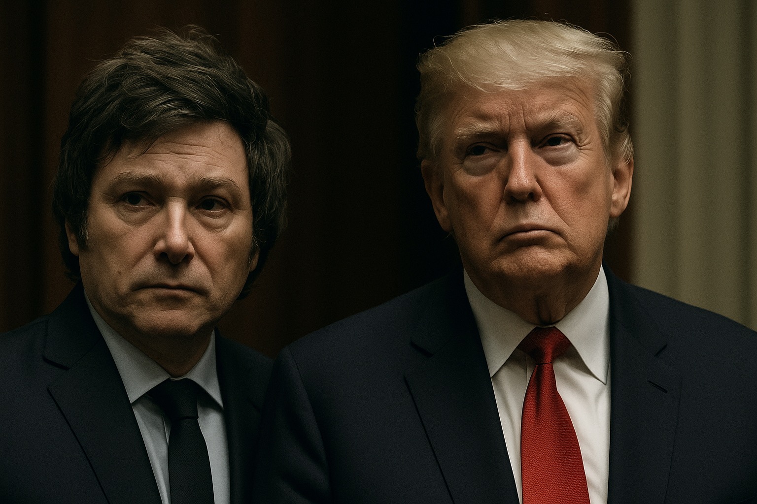 A aposta de Milei e o abraço de Trump