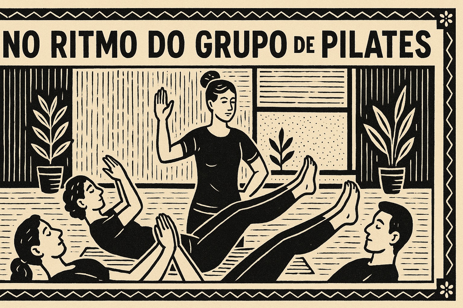 No Ritmo do Grupo de Pilates