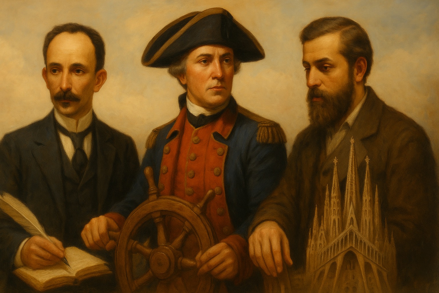 Martí, Jones, Gaudí e os Novos Patriotas