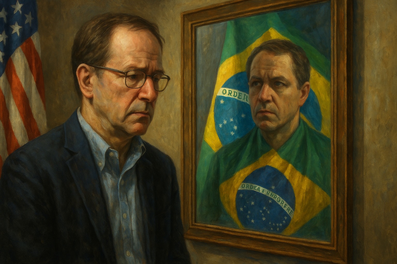 Entre a Bandeira e o Espelho