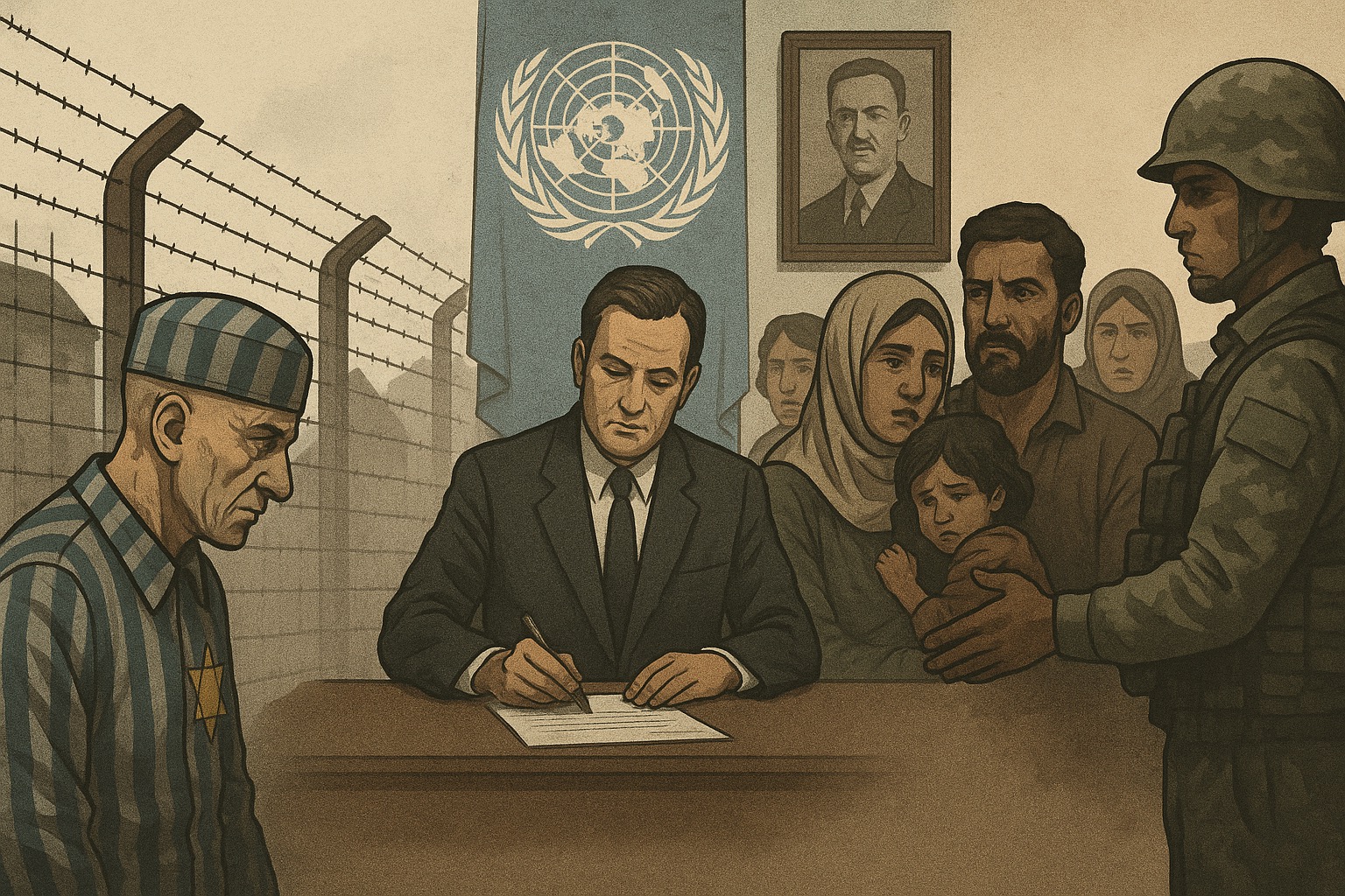 O silêncio diplomático e a cor da exclusão