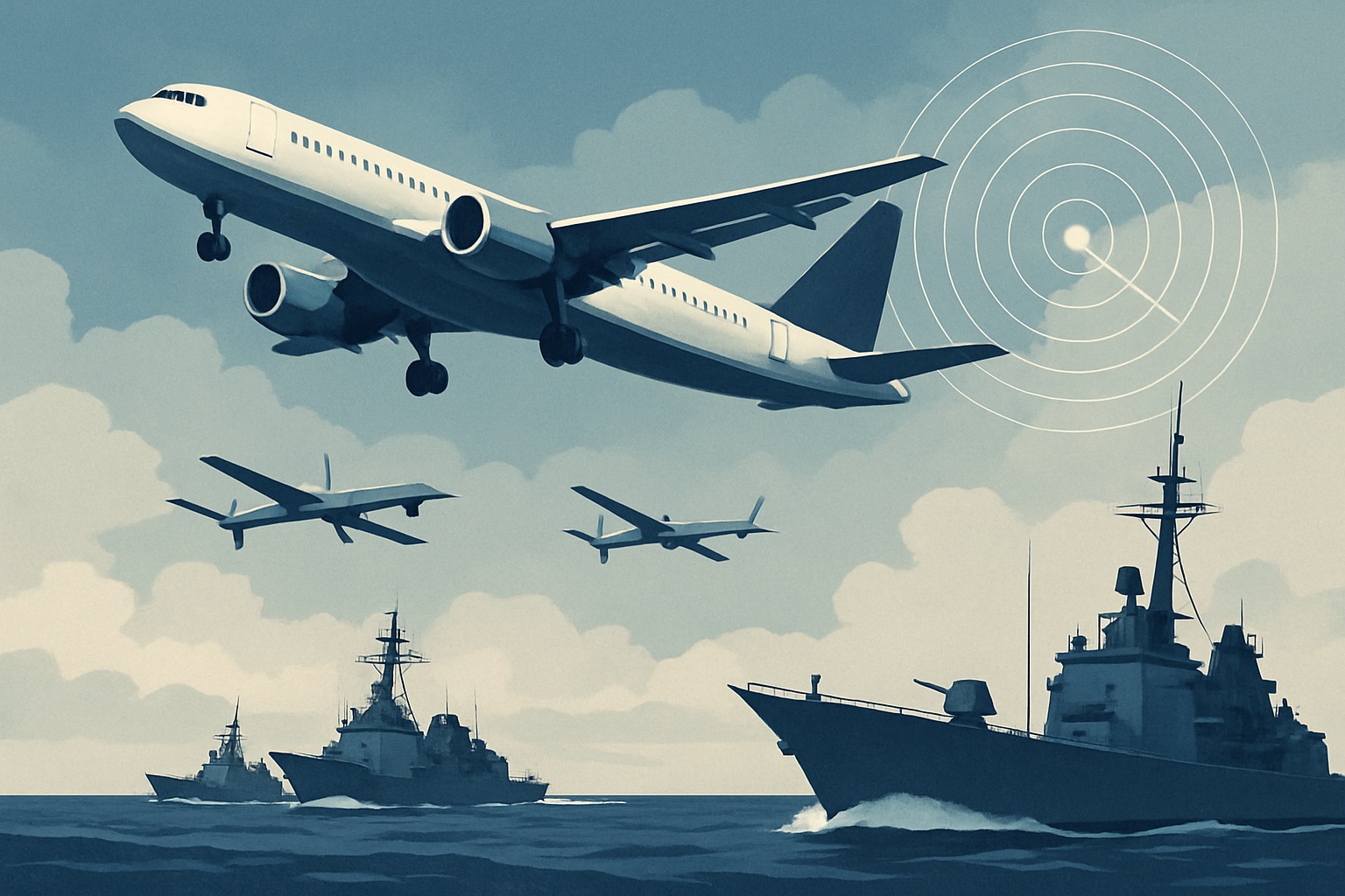 Céus militarizados não são céus seguros