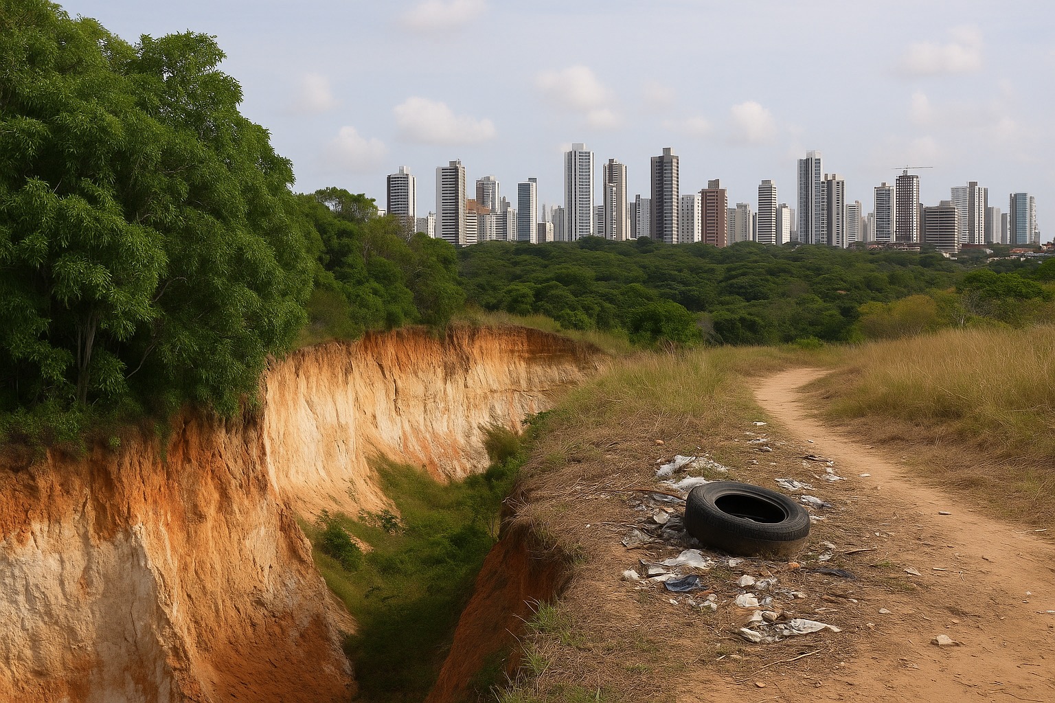 Quando a cidade e o país crescem errado