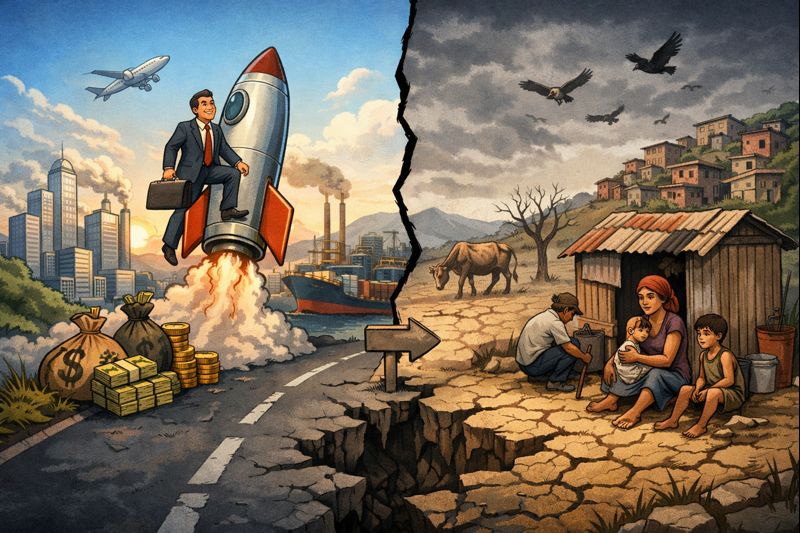 Crescimento sem destino