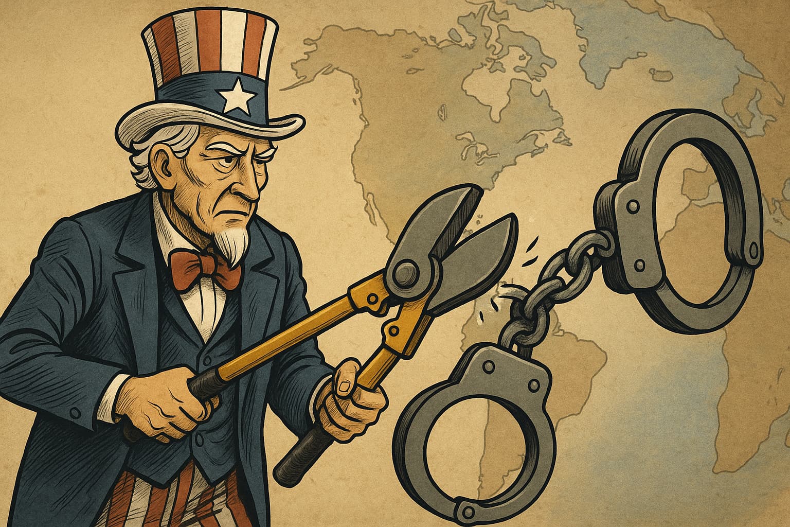 Quando as sanções extrapolam: os limites de exportar a democracia