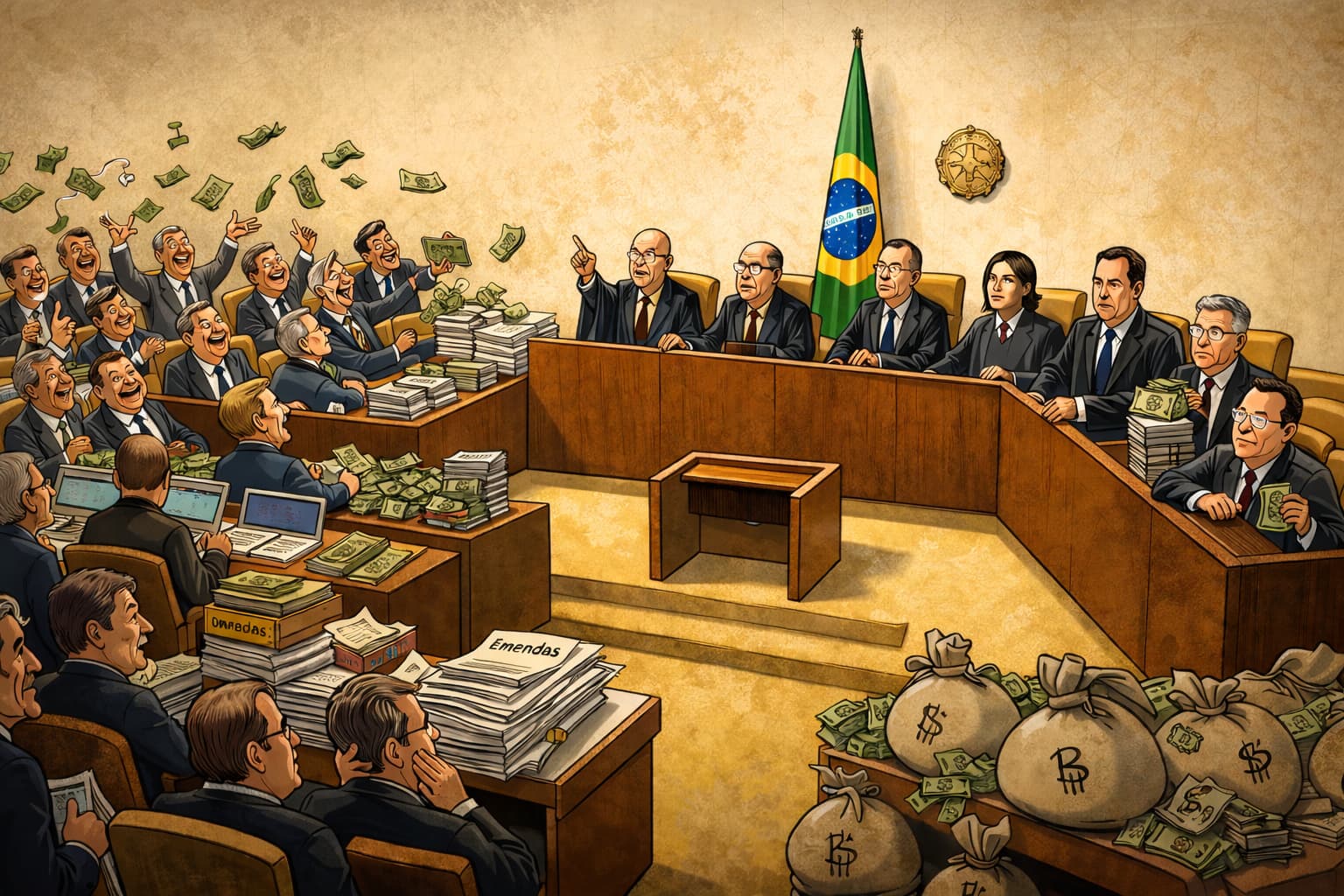 Emendas parlamentares, controle constitucional e a retórica da retaliação