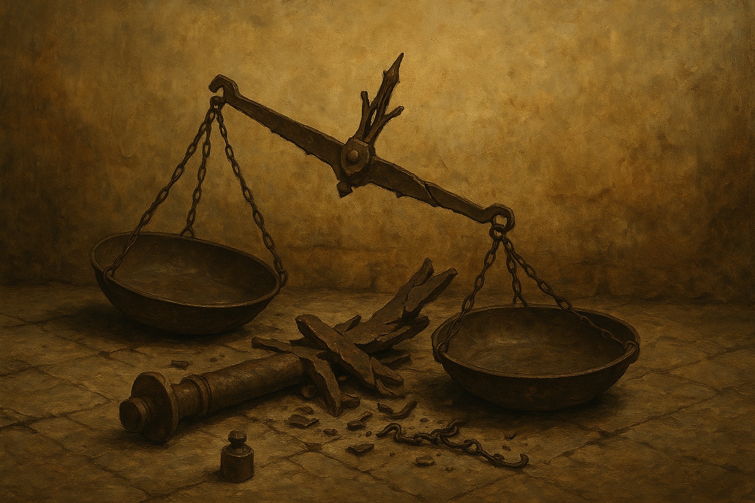 O dia em que o povo quebrou as balanças