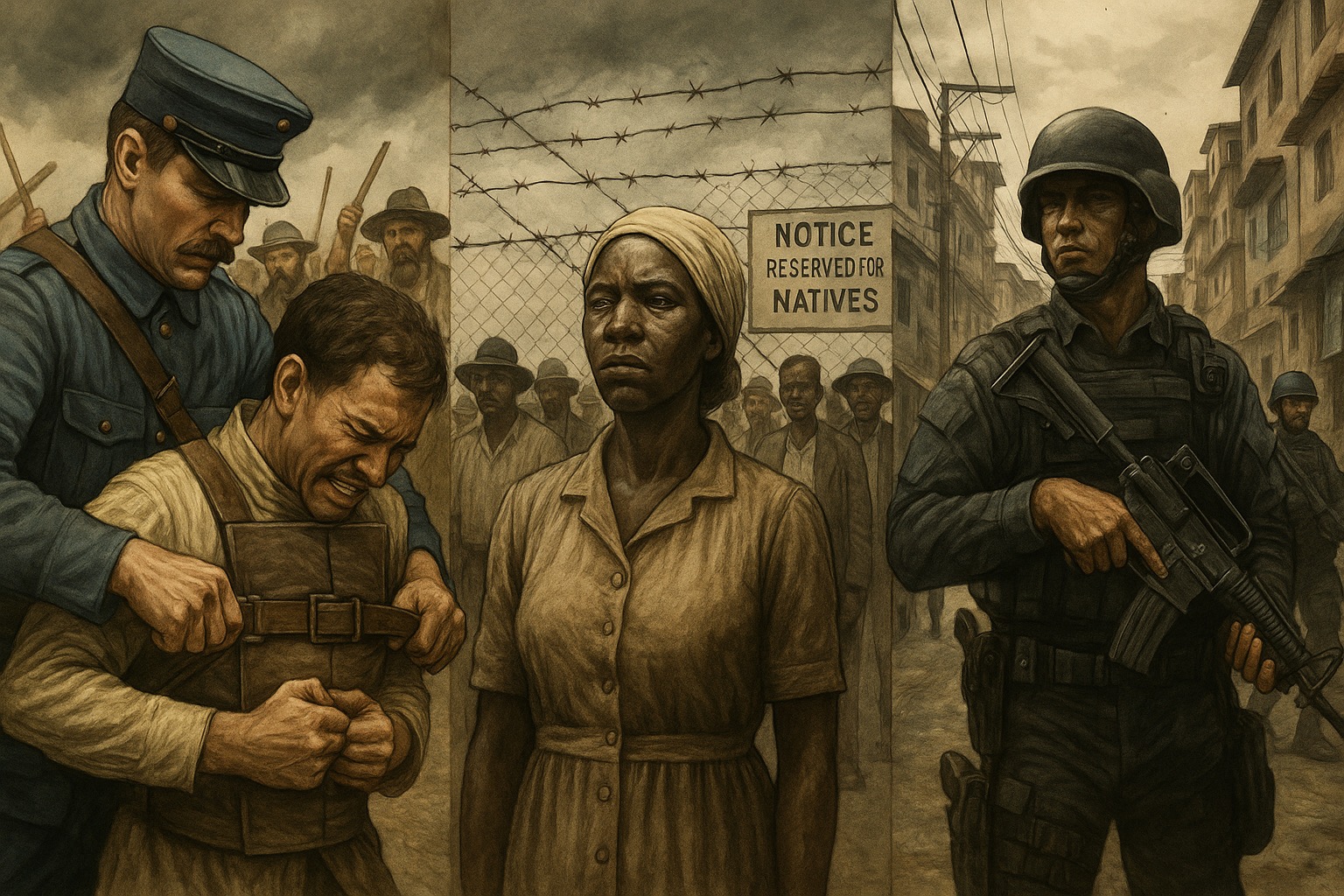 Do “colete de couro” ao apartheid — e ao caveirão: quando o Estado troca política por repressão