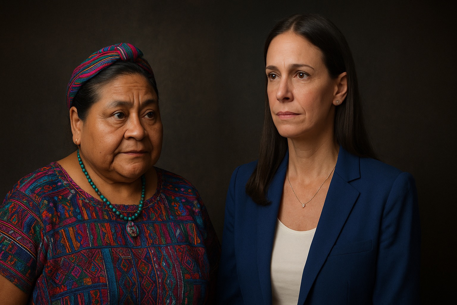 Carta apócrifa de Rigoberta Menchú, Nobel da Paz (1992), a María Corina Machado