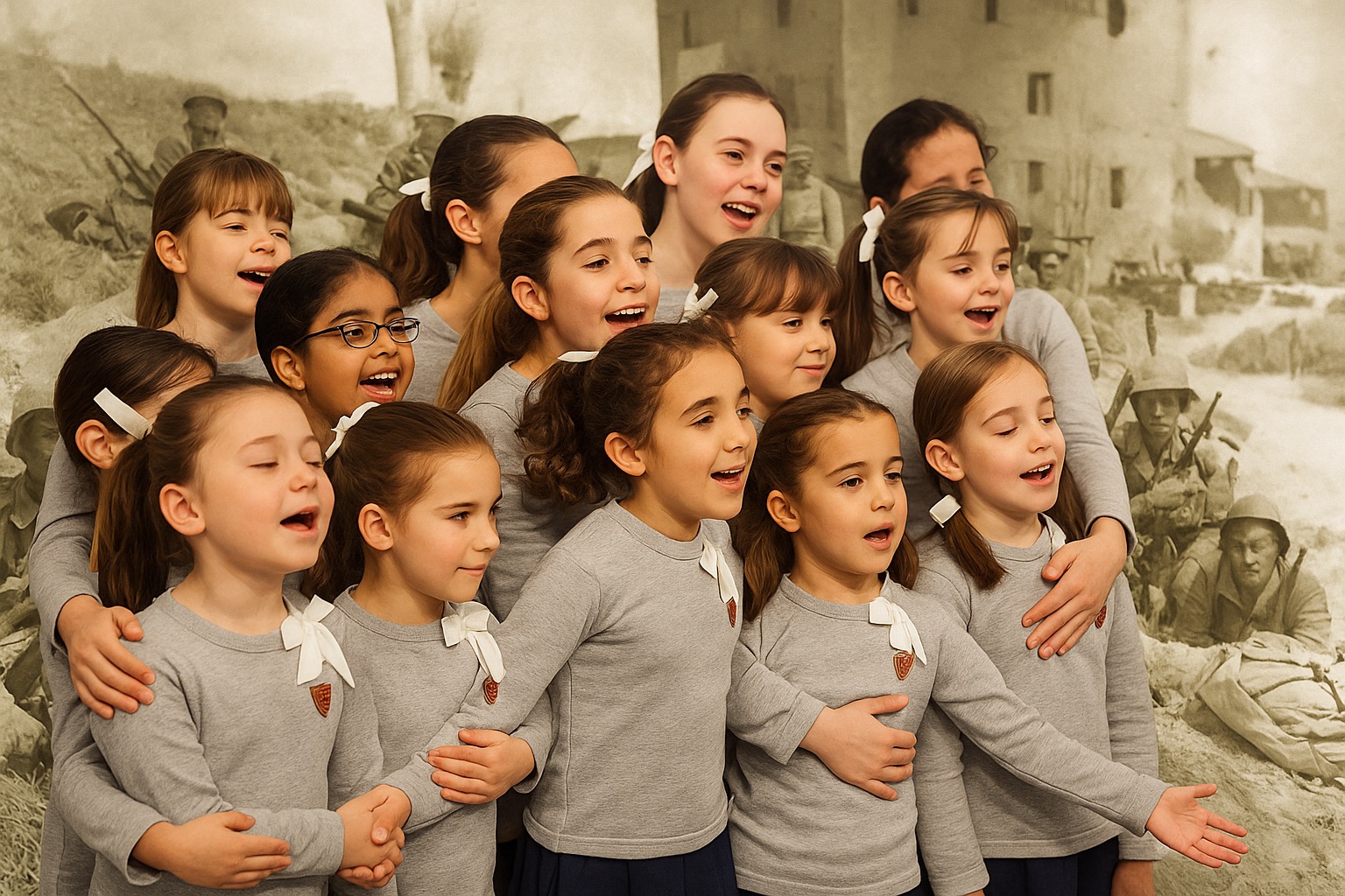 Quando i bambini cantano la Storia