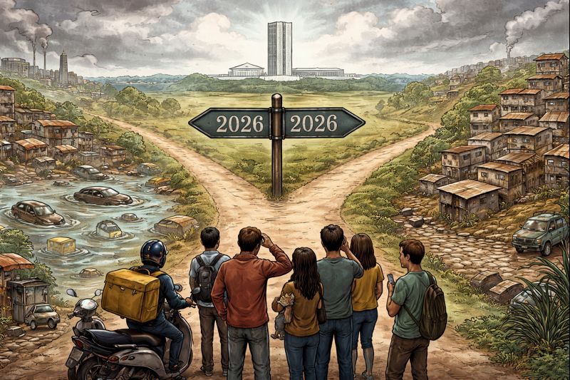 2026 no Brasil: escolhas adiadas, eleições à vista
