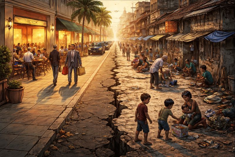 Brazil’s Two Sidewalks