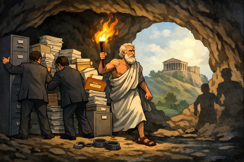 Quando Platão vira ameaça