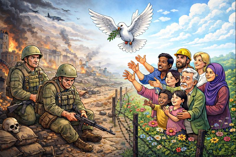 A guerra como método: quando o absurdo vira rotina