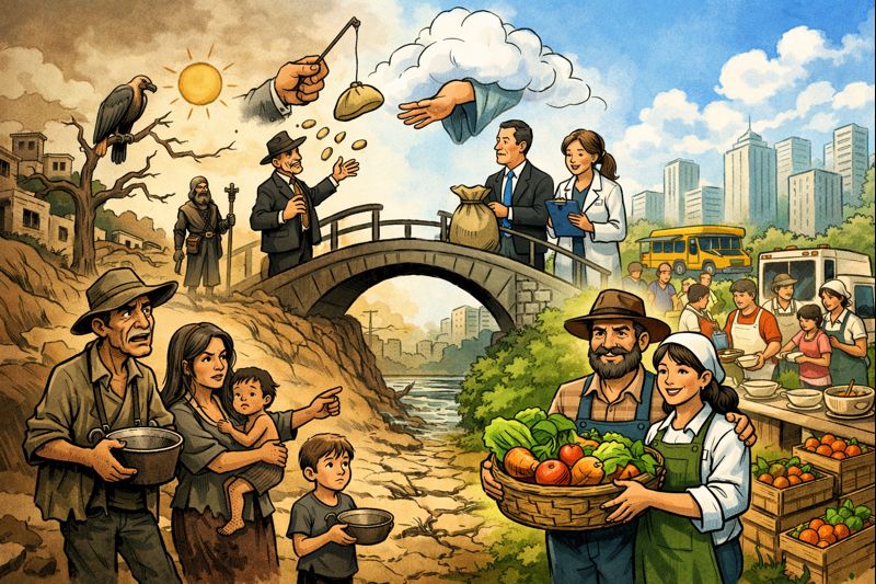 A fome como escolha política