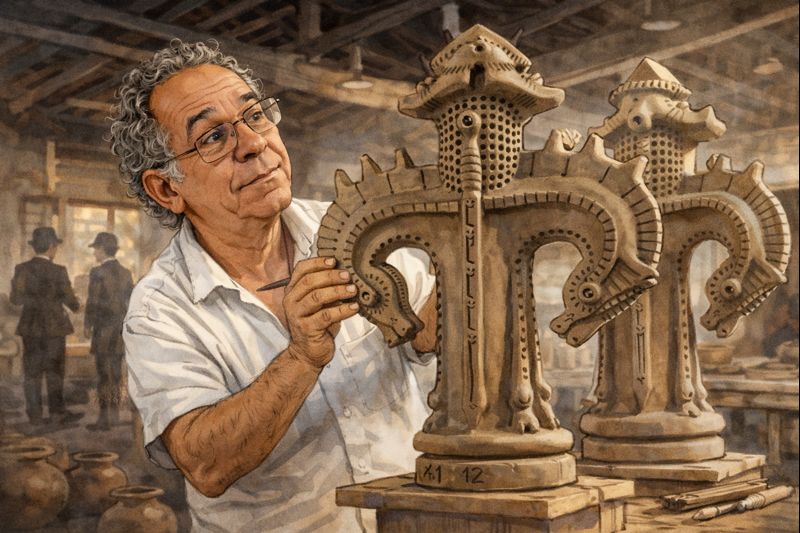 Quando o país preferiu não se esculpir