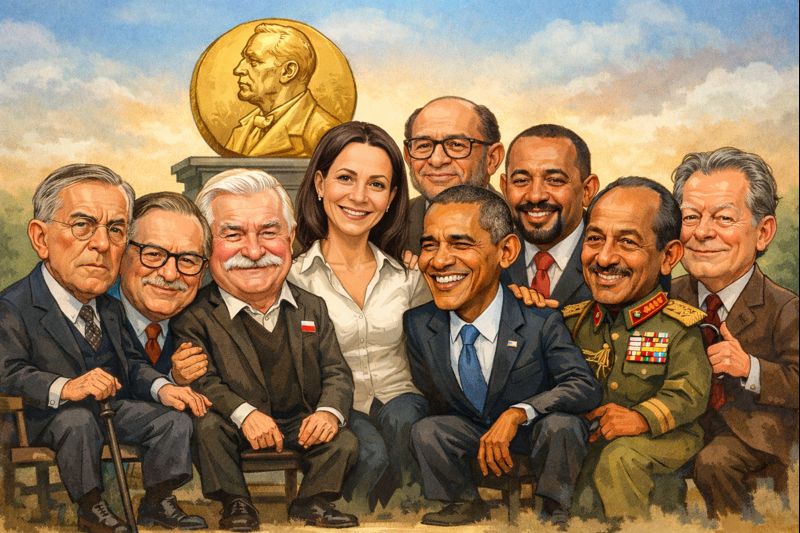 Quando o Nobel encontra o poder