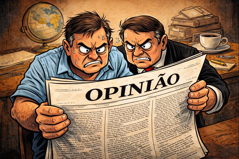Quando a opinião é confundida com polêmica