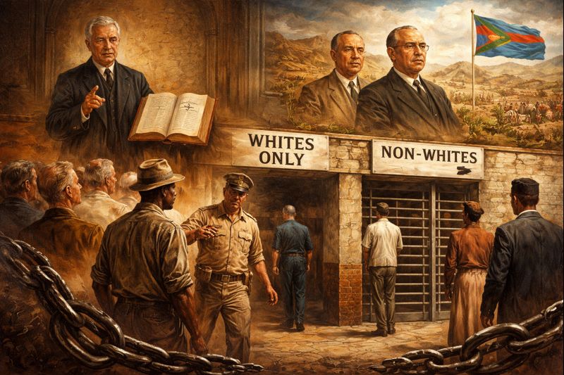 A falsa profecia que alimentou o racismo — e o álibi sul-africano