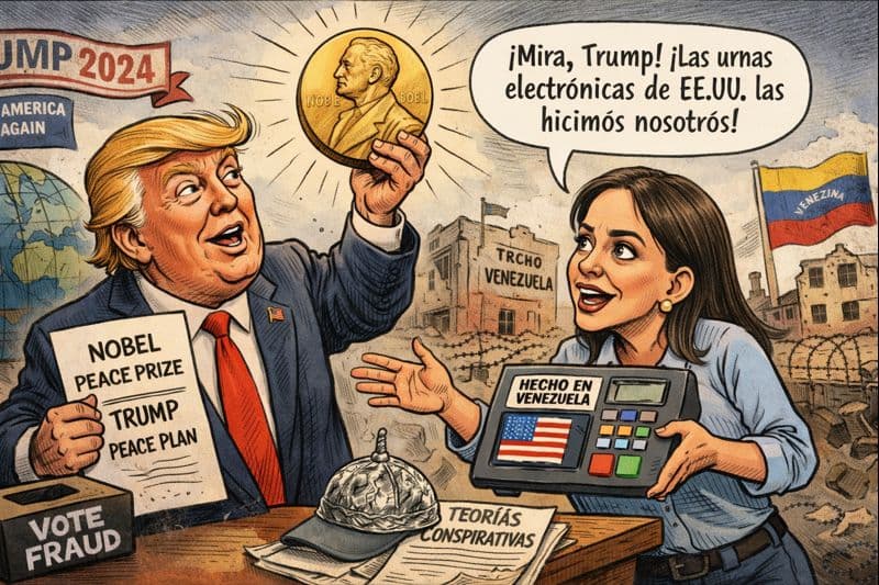 Trump, María Corina e a Sedução do Nobel
