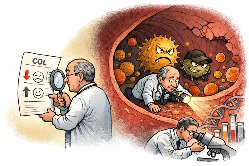 Colesterol além do mito do “bom” e do “ruim”