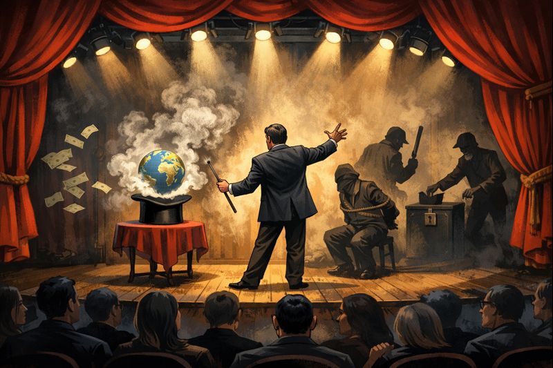 O ilusionismo do poder no século XXI