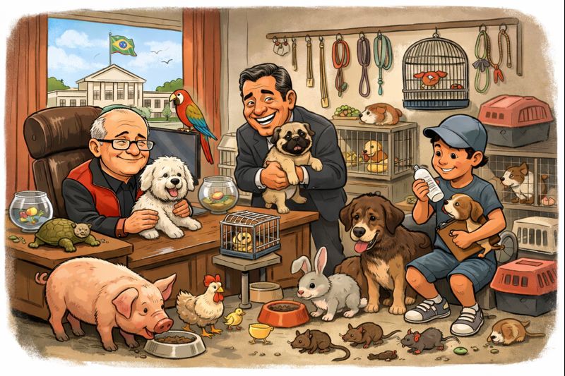 Entre coleiras e decretos