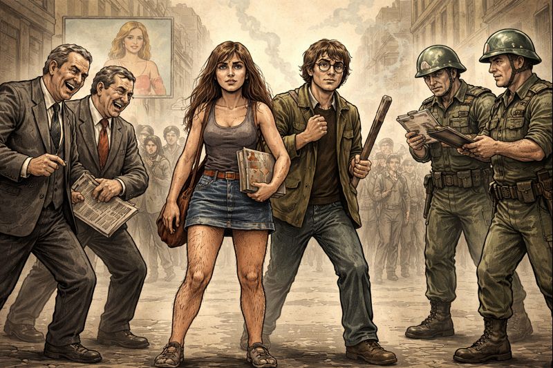 Pernas cabeludas: quando o corpo virou indício de culpa