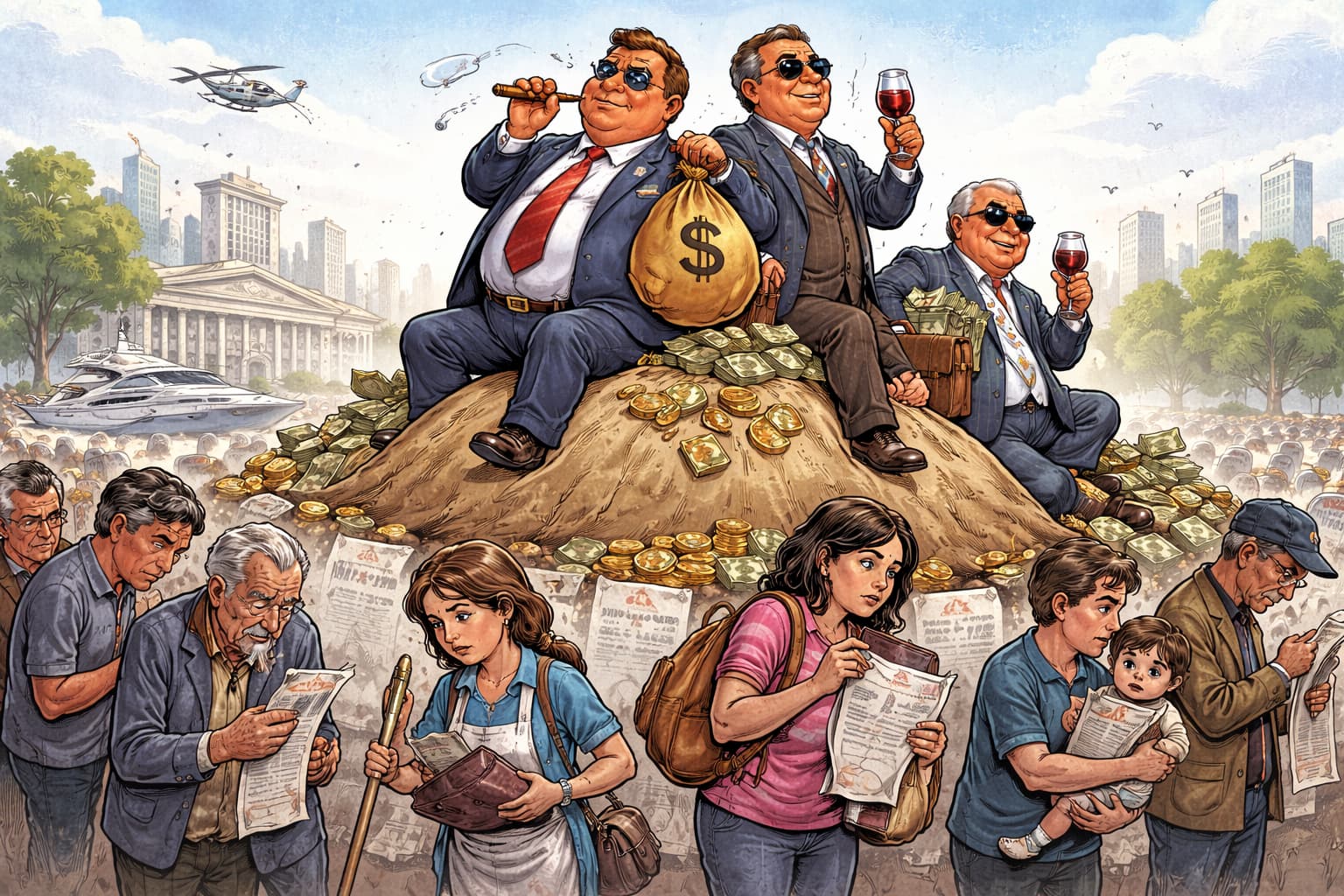 Débitos, Poder e a Conta que Não Fecha