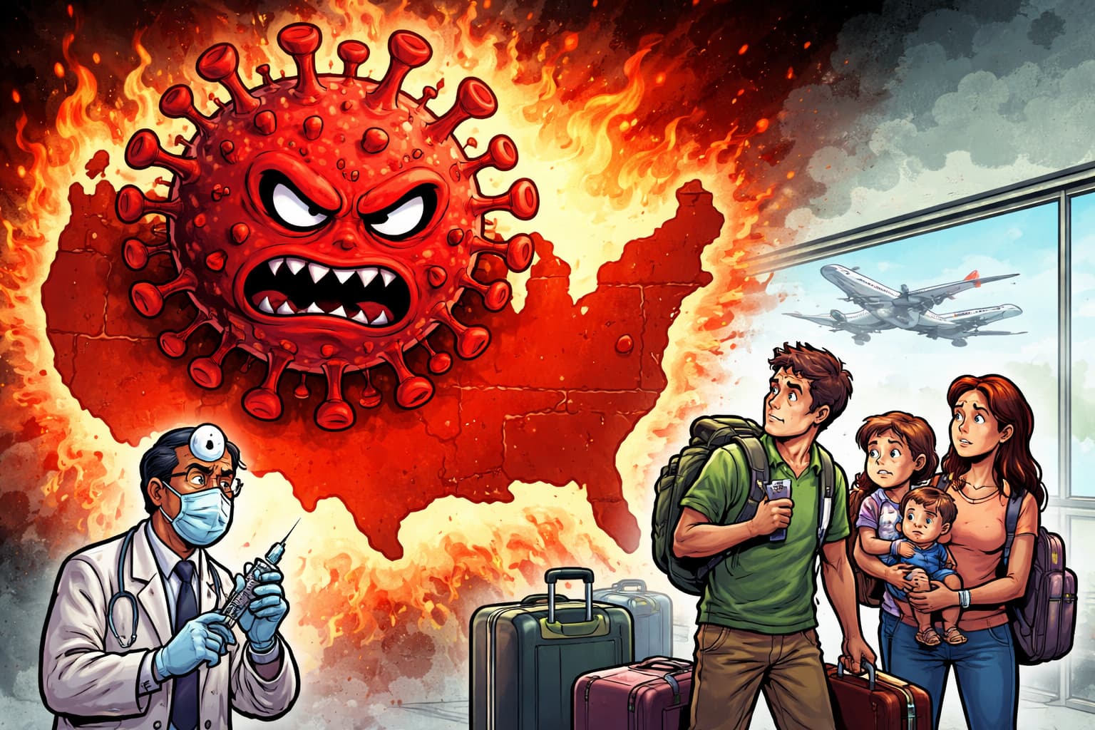 Sarampo: quando o passado volta a bater à porta