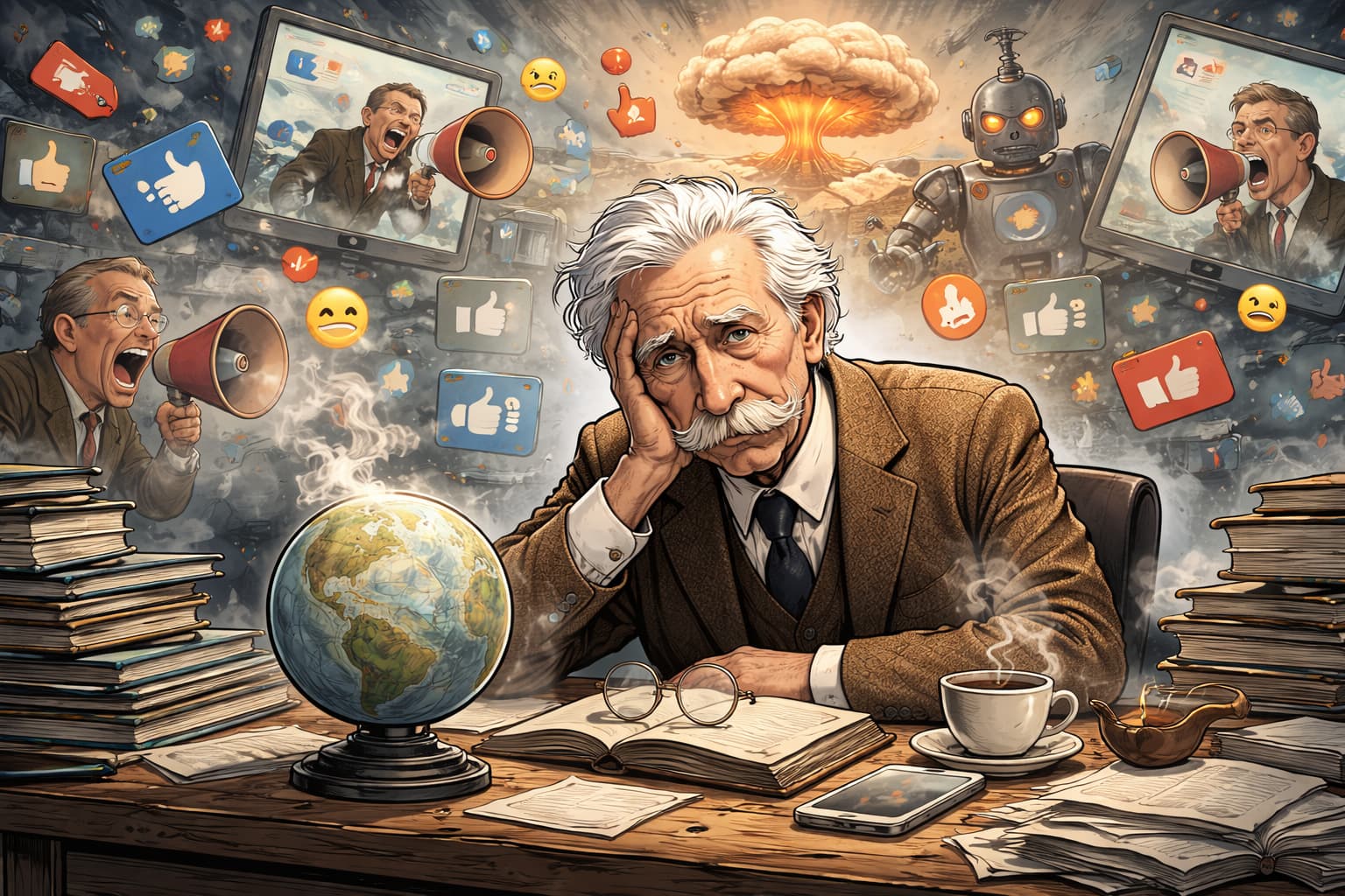 A Era da Informação e a Falta de Sabedoria