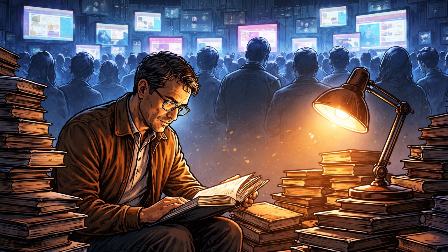 O livro em tempos de dispersão